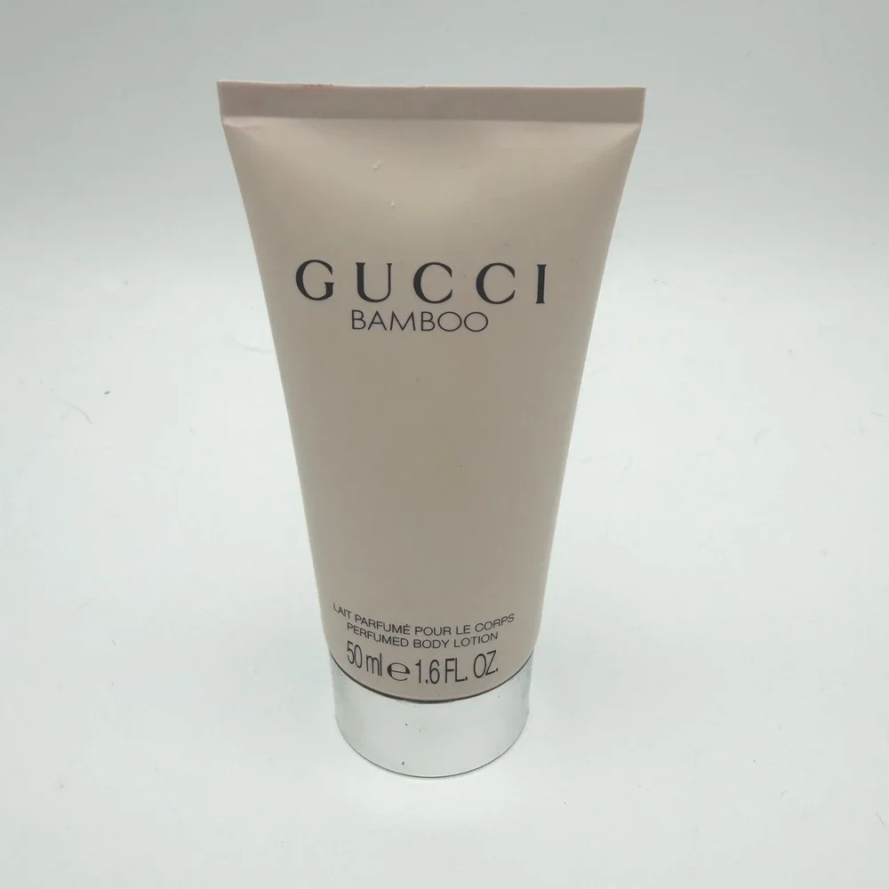 Gucci Bamboo Body Lotion Women 1.6oz 50ml Pink‎ Perfumed Cream Like New
